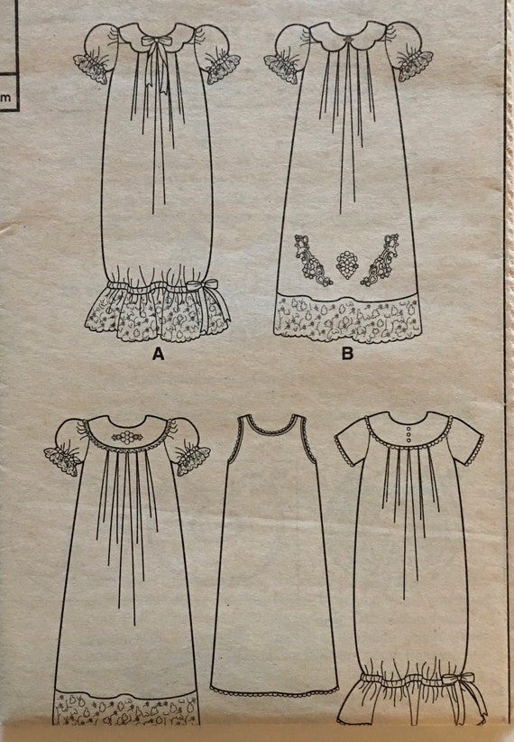 Simplicity Christening Gowns and Suite Sewing Pattern, 8024