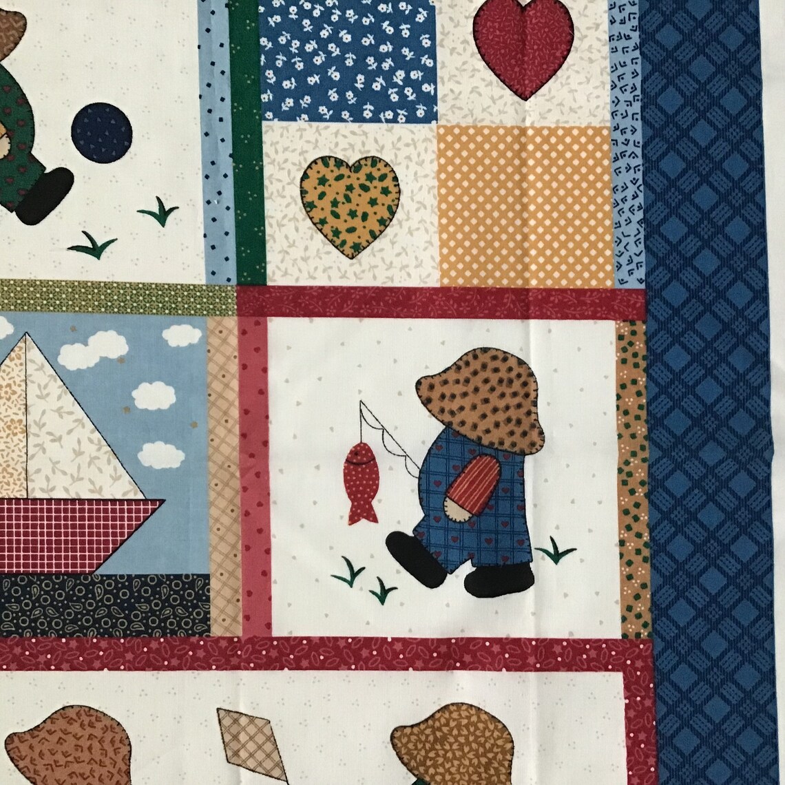 Little Quilts voor Fabri Quilt Overall Bill Sam Etsy