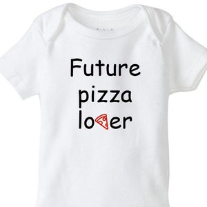 Future pizza lover, Pizza baby onesie®, Funny baby onesie®, Pizza bodysuit, Pizza lover onesie®, Cute baby onesie®, Baby shower gift