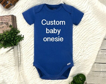 Custom Baby Onesie® | Customize your Personalized Onesie® | Baby Boy Custom Onesie® | Baby Girl Custom Baby Bodysuit | Baby Shower Gift |