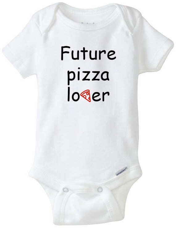 baby pizza onesie
