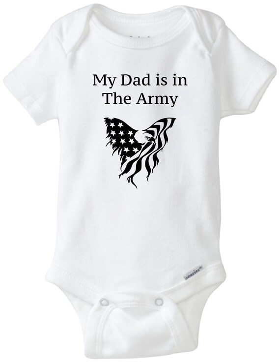 army baby onesie