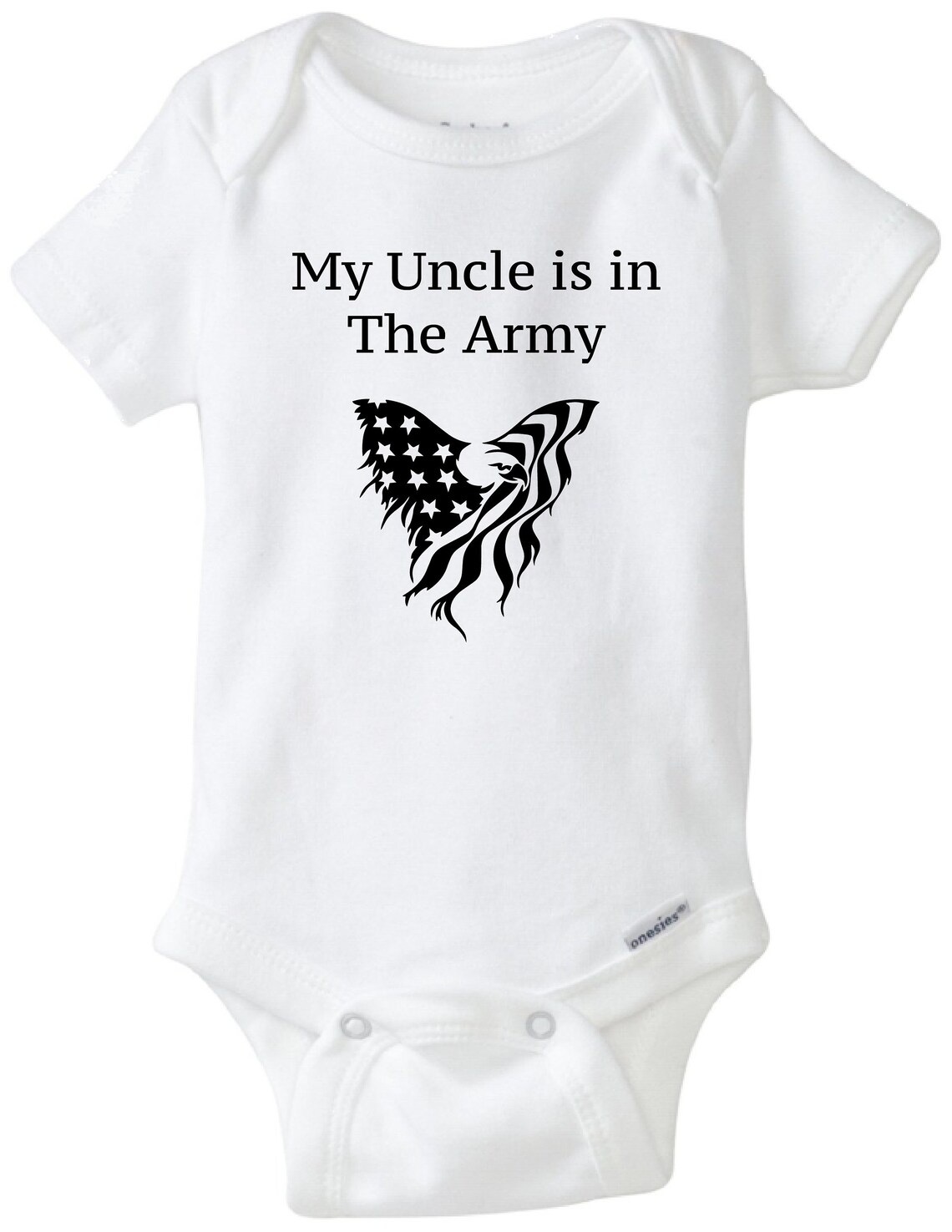 My Uncle is in The Army Army baby onesie military baby US Etsy