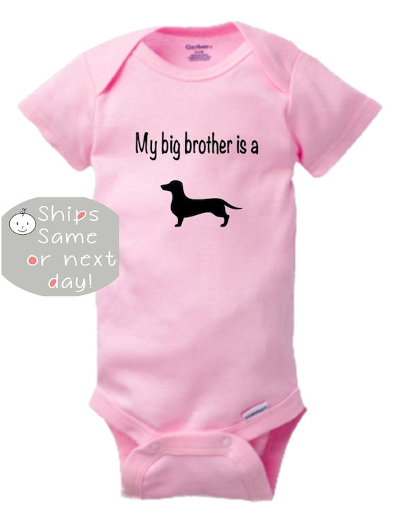 dachshund onesie for baby