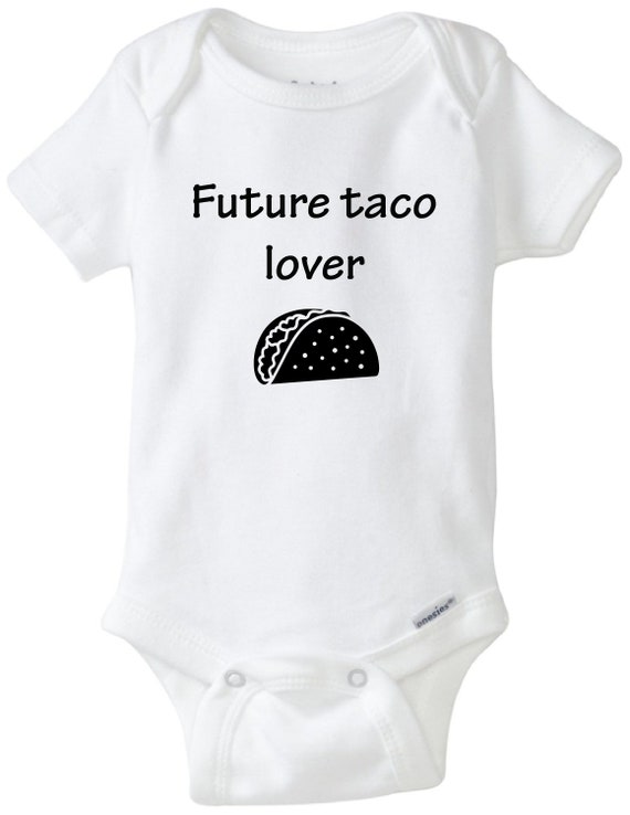 Taco Baby Onesie®, Future Taco Lover, Funny Baby Onesie®, Taco