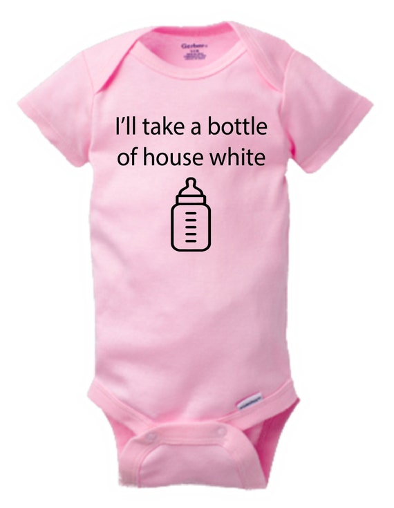 Funny Baby Onesie® Funny Baby Clothes I'll Take a Bottle - Etsy UK