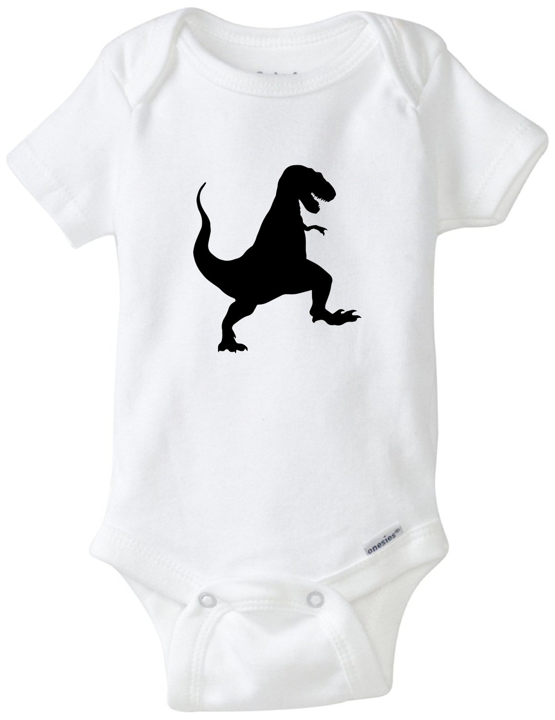 Dinosaur Baby Onesie Dinosaur Baby Bodysuit Cute Baby Etsy