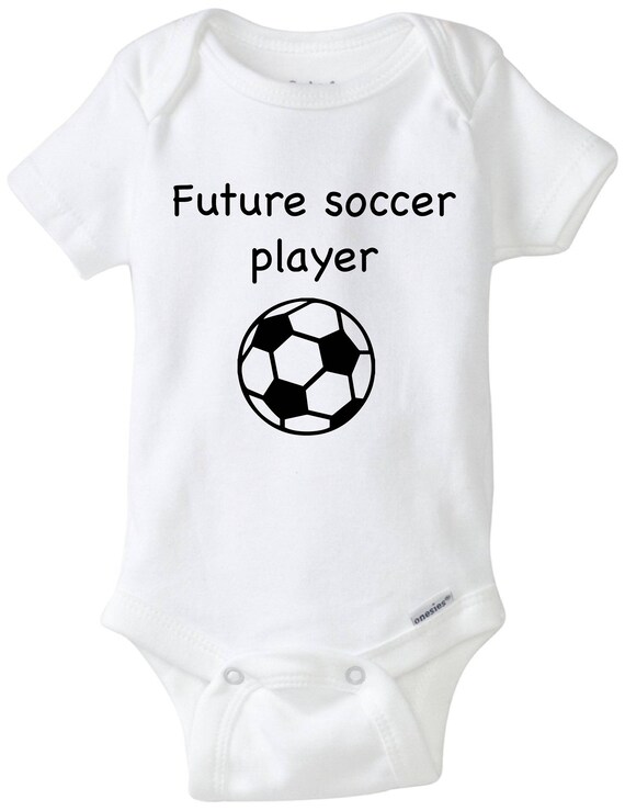 Future Soccer Player Onesie®, Sports Bodysuit, Sporty Baby