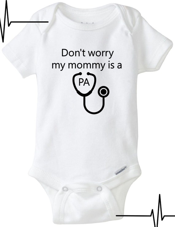 My Mommy Is A Doctor Baby Onesie Shirt Mom Shower Gift Newborn Clothes Gerber 