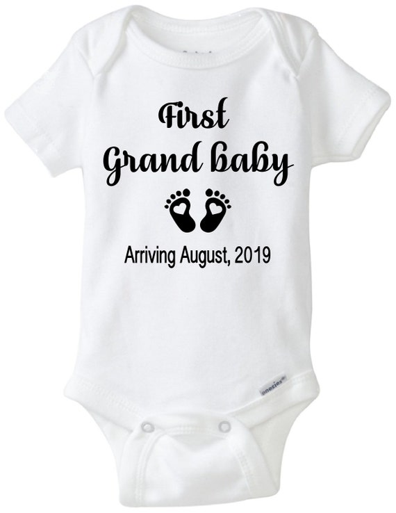 first grandbaby onesie