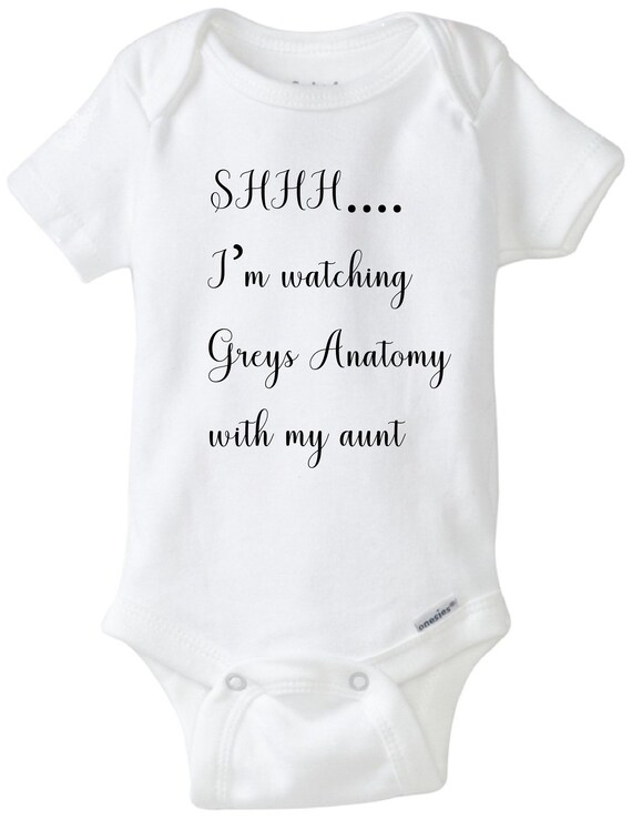 greys anatomy onesie