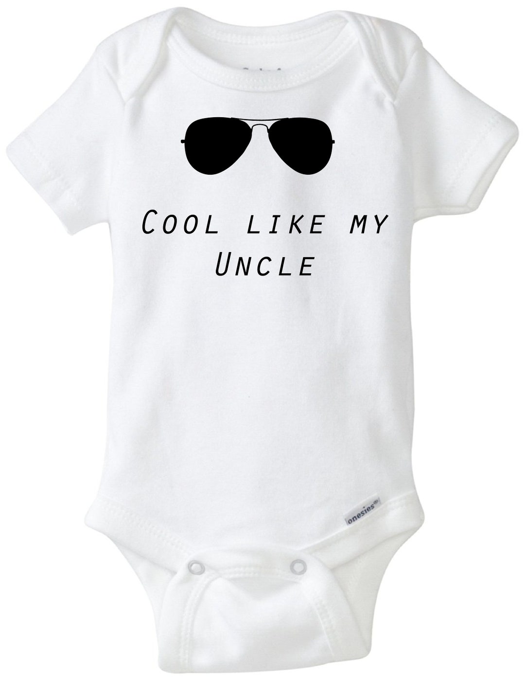 Baby Gift From Uncle / Uncle Baby Onesie /funny Baby Onesie / Uncle
