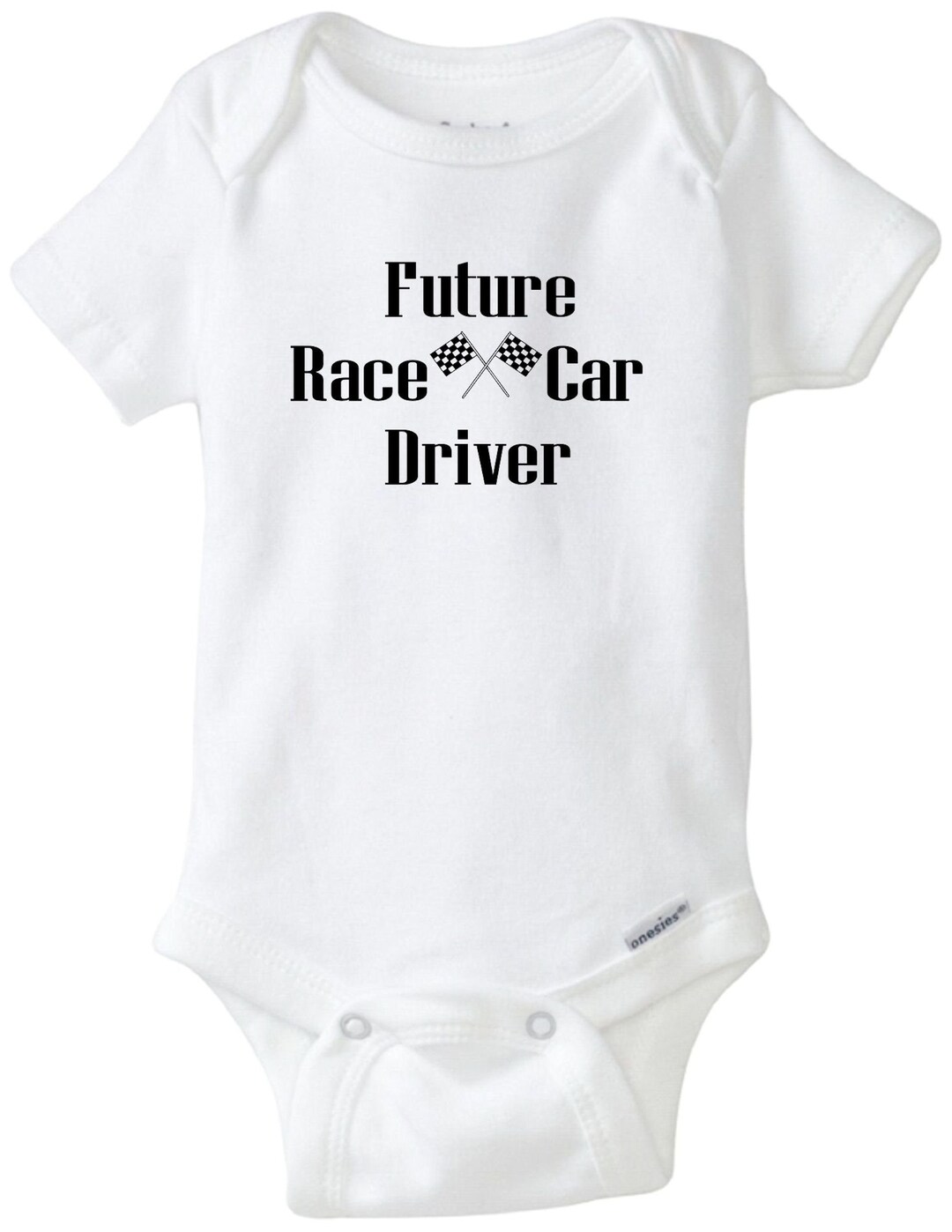 Race Car Baby Onesie, Racing Onesie, Future Race Car Driver Baby Shirt