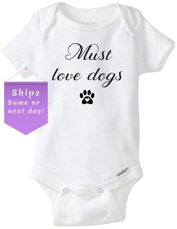 Baby clothes for dog lovers discount
