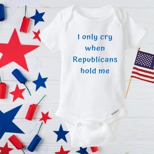 Born to be a Republican Cute Gift Baby Bodysuit By Apparel USA™ 