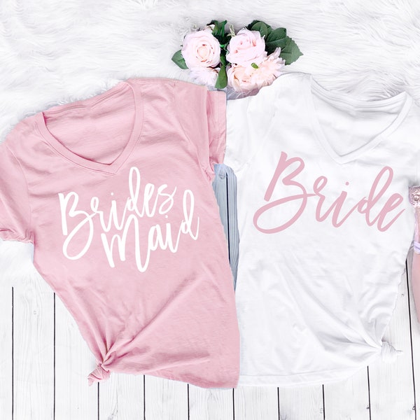Bridesmaid Shirts, Bridesmaid Proposal, Bridesmaid Gift, Maid of Honor Shirt, Bridal Party Shirt, Bachelorette Party Shirt, Getting Ready