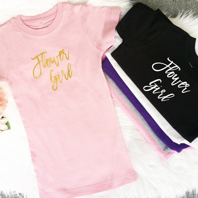 Flower girl shirt + pants