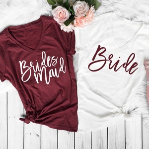 t shirt bridesmaid dresses