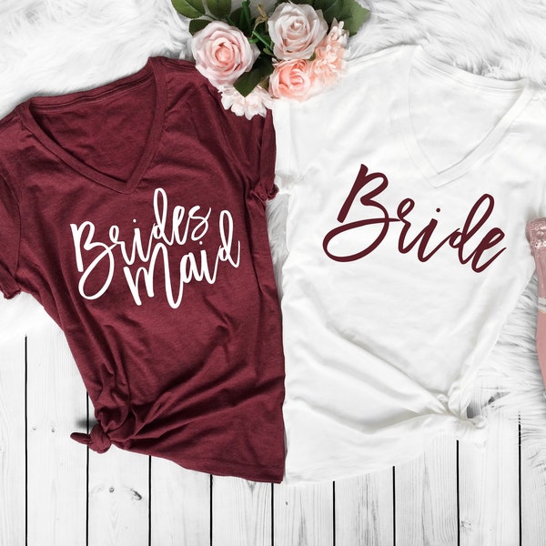 Bridesmaid Shirts, Bridesmaid Proposal, Bridesmaid Gift, Maid of Honor Shirt, Bridal Party Shirt, Bachelorette Party Shirt, Getting Ready