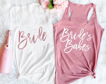 Bachelorette Party Shirts, Bridesmaid Shirt, Brides Babes Shirt, Bachelorette Shirts, Bride Shirt, Bridesmaid Tank Tops, Squad Shirt
