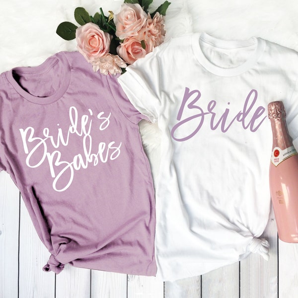 Bachelorette Party Shirt, Brides Babes Shirt, Bridesmaid Shirt, Bridal Party Shirt, Bridesmaid Gift, Wedding Party, Bachelorette Shirts