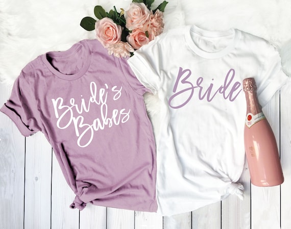 Bachelorette Party Shirt, Brides Babes Shirt, Bridesmaid Shirt, Bridal Party Shirt, Bridesmaid Gift, Wedding Party, Bachelorette Shirts