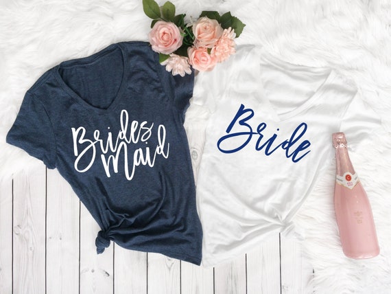 etsy bridesmaid shirts