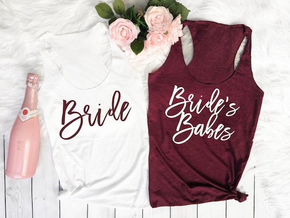 etsy bridesmaid shirts