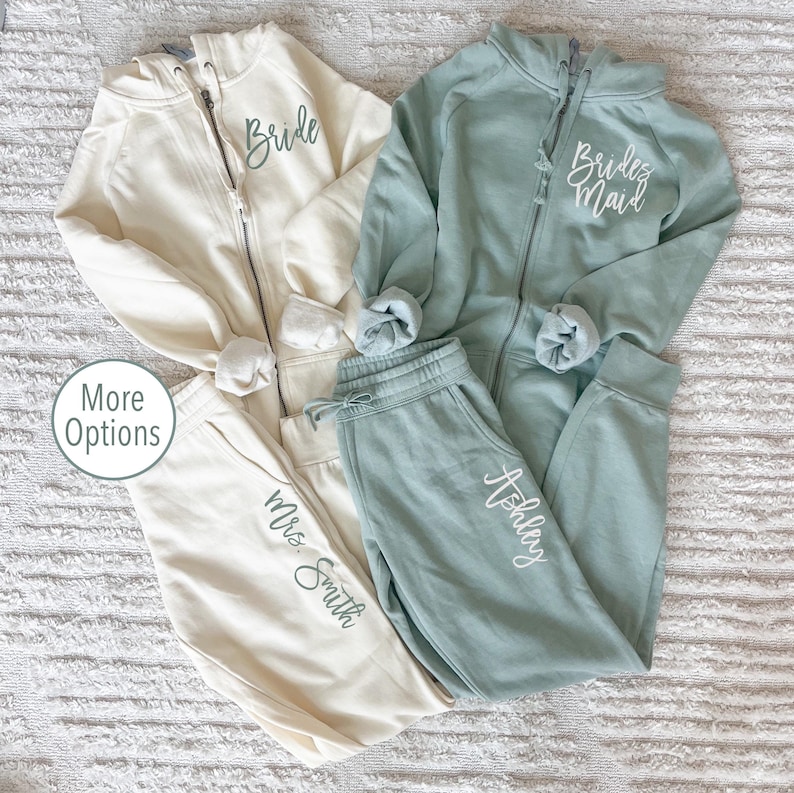 Bridesmaid PJs, Maid of Honor PJs,Wedding Morning Sets, PJ Sets for Bridal Party