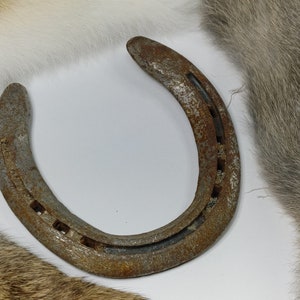 Lucky Horseshoes - Upcycled Horseshoes - Rustic Home Decor - Farmhouse Decor - Western Decor - Iron Horseshoe #Jar