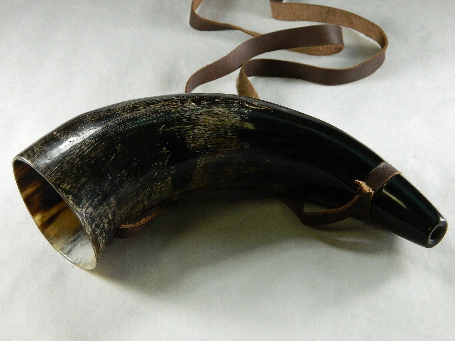 Colonial Era Working Replica Bull Horn Sounding Horns Polished Etsy