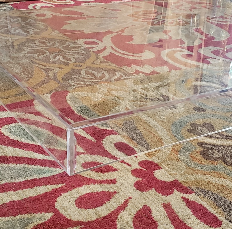 Acrylic Wedding Aisle Runner 48l X 32w X 4 Etsy