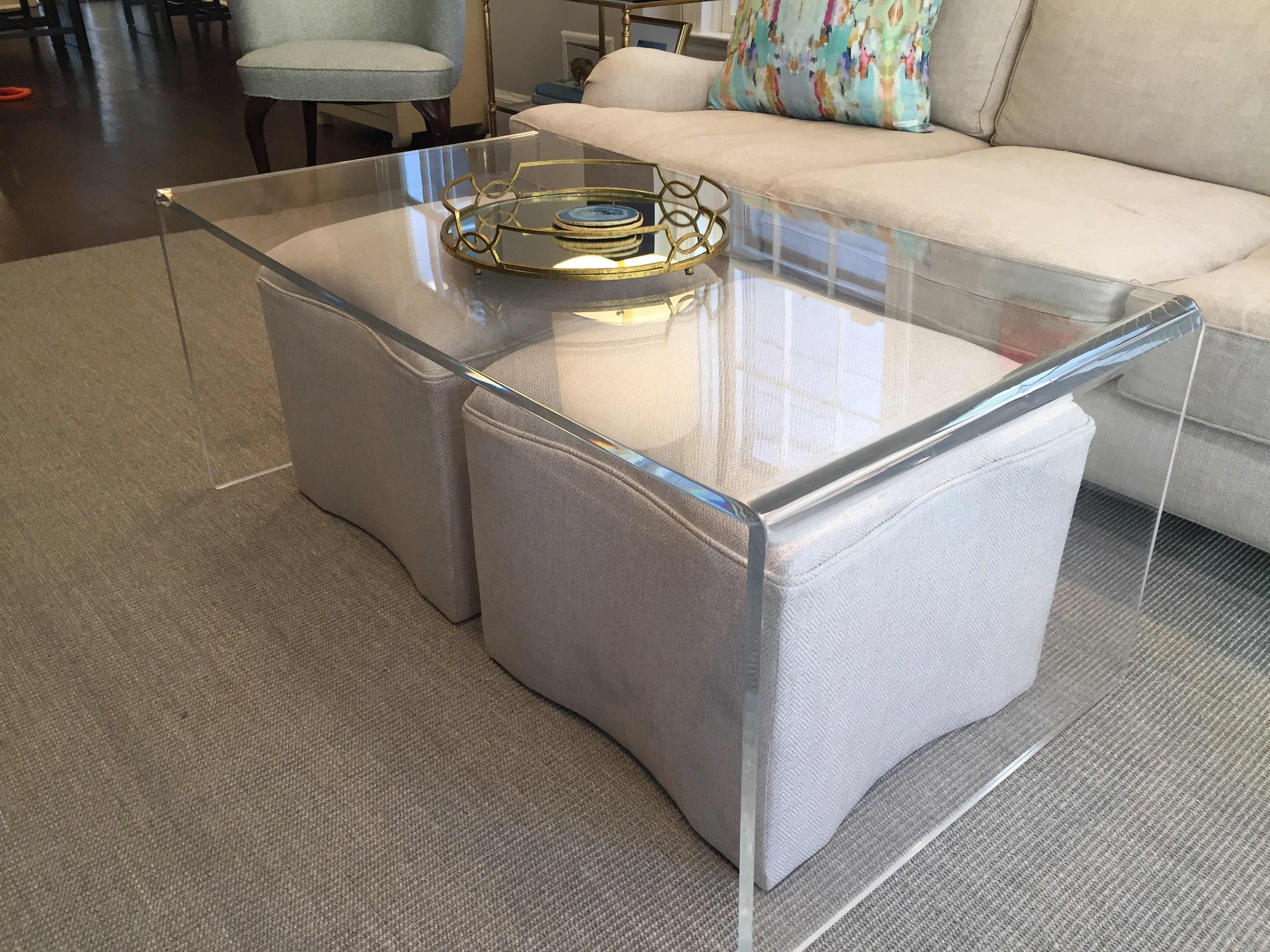 Acrylic coffee 2024 table ikea
