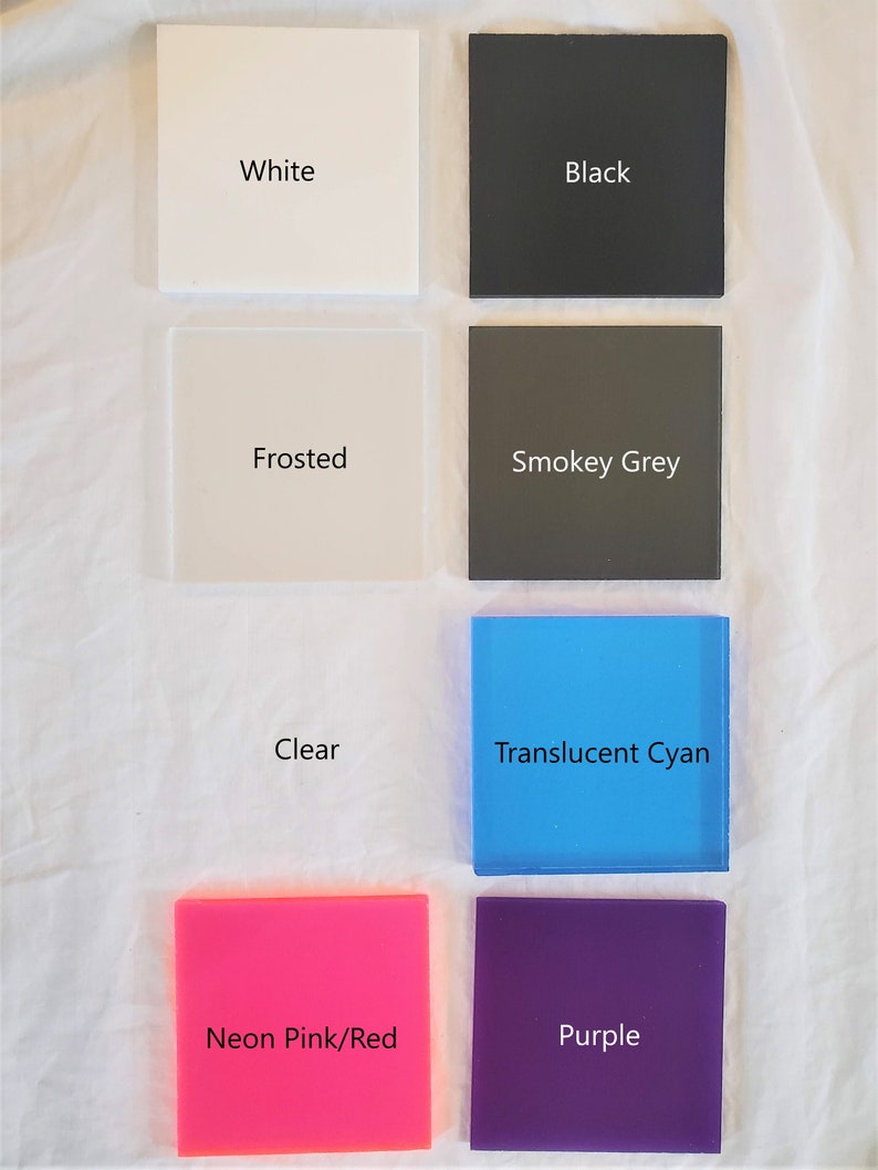 Acrylic Slab Top Table/ghost Table on 16 Sq Pillar Legs Etsy