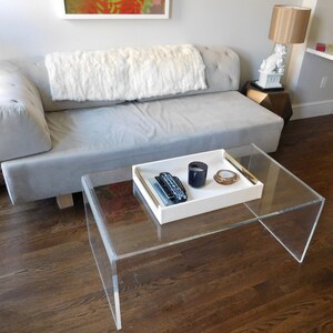 Lucite Coffee Table - Etsy Lucite Coffee Table - Etsy