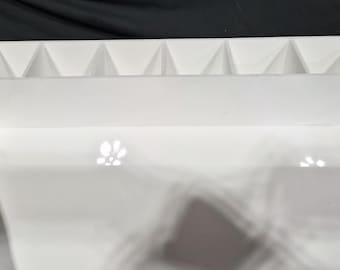 Acrylic  21" x 3" - 6 compartment candy box for canolli tray