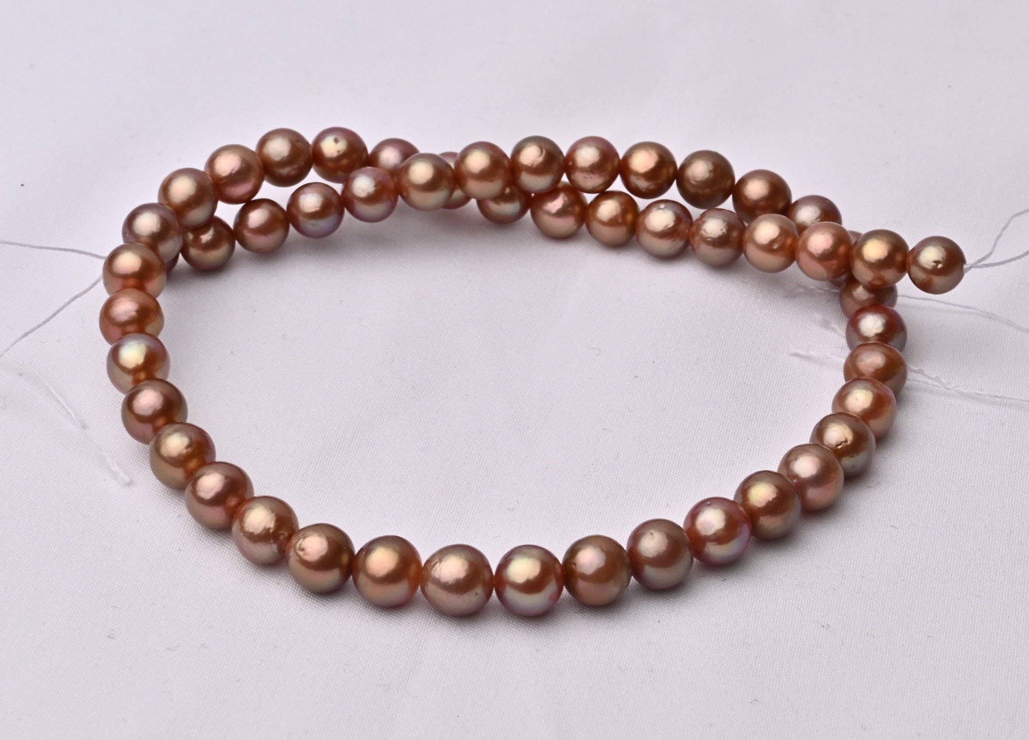 8-9mm Round Edison Pearl Strand,natural Deep Metallic Color 8-9mm Round Edison Pearl Strand,natural Deep Metallic Color