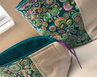 Wide Open Travel Bags - Cosmetic Bags - Toiletry Bags - Hair Bags - Gizmo and Gadget Bags