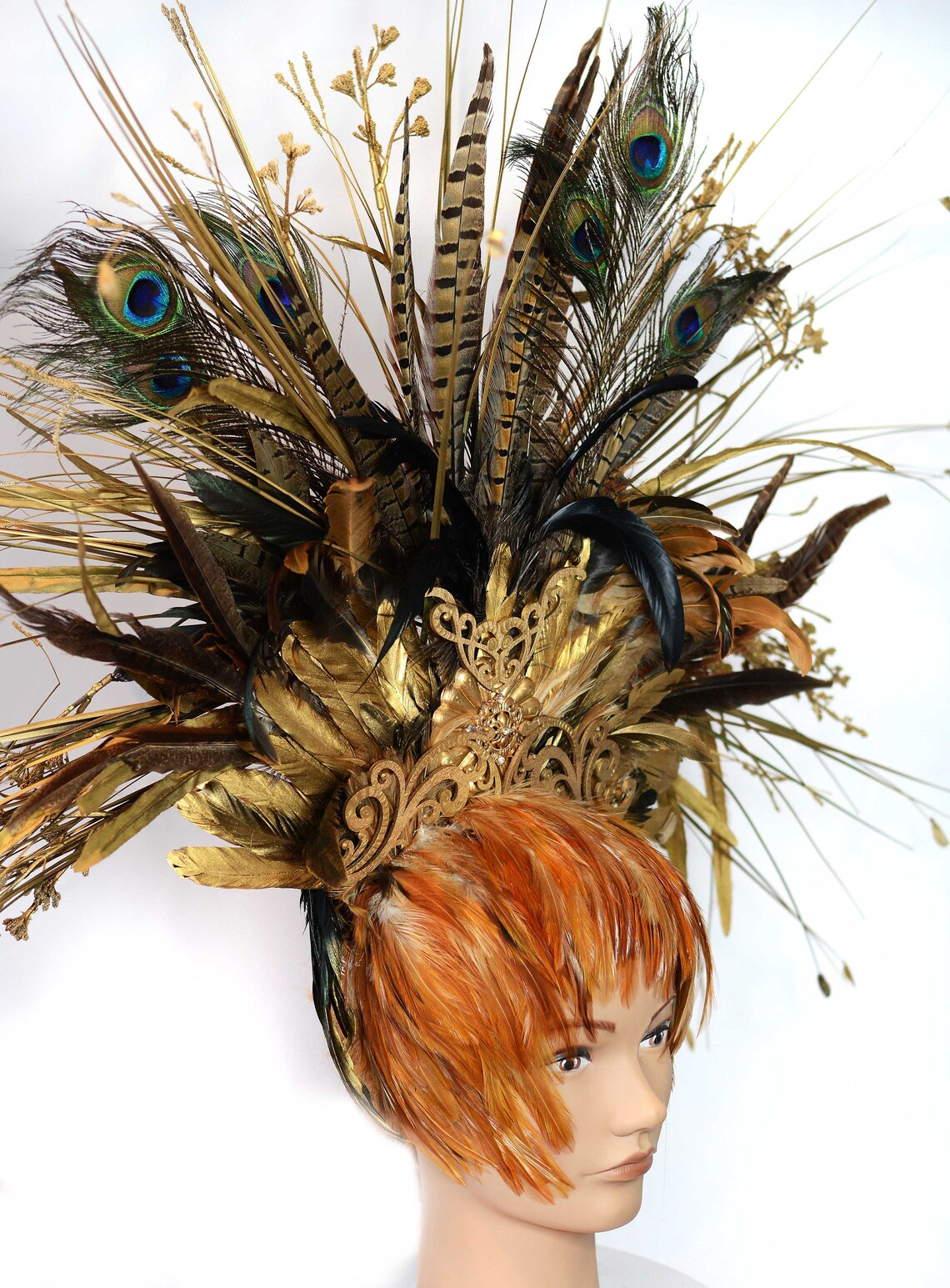 aztec warrior headpiece