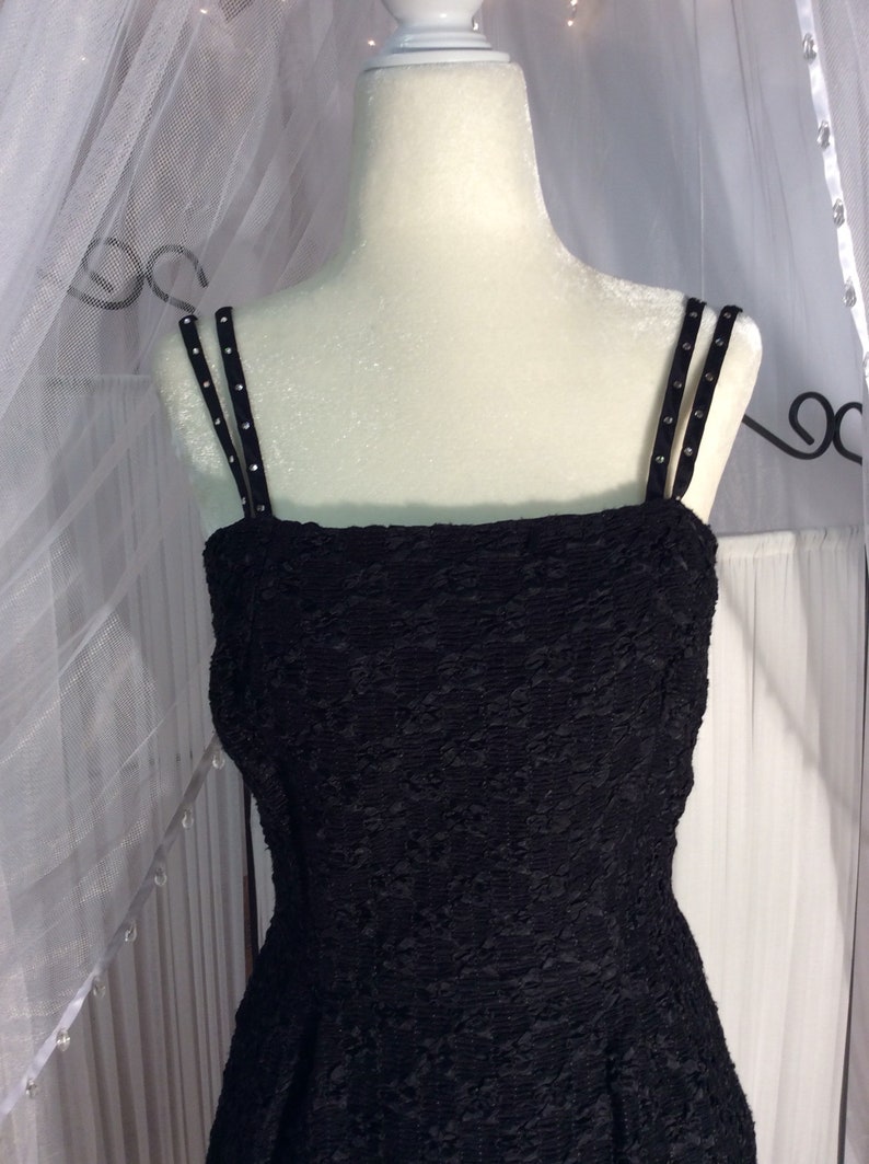 bachelorette party spaghetti strap dress short cocktail dress LBD party dress fitted short dress Black cocktail dress