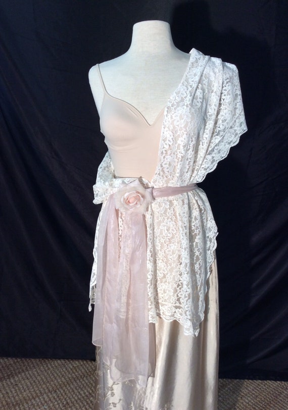 NEW, Vintage SaBelle Celebration, soft satin and … - image 10