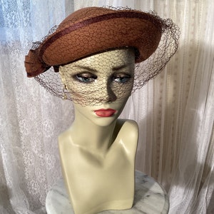 Brown Breton Hat - Etsy display picture 1