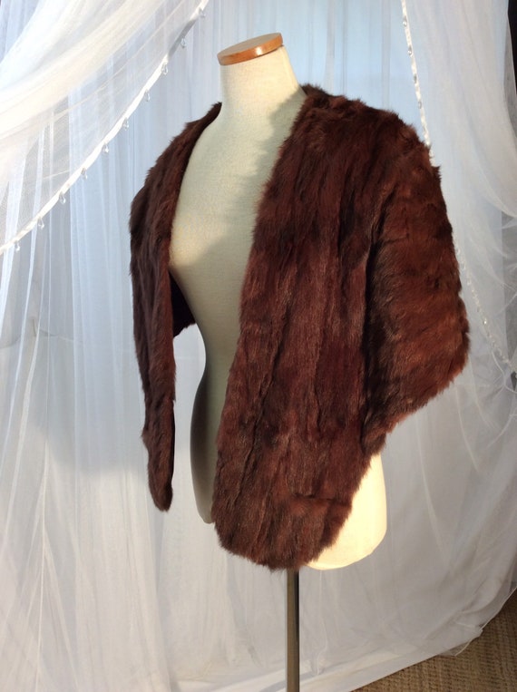 Vintage 1950’s Lake City Furs, Seattle, brown fur… - image 3