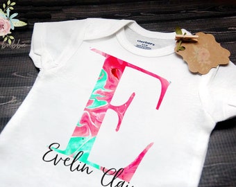 marble baby onesie
