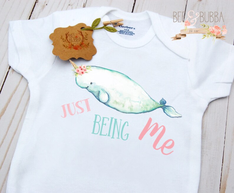 narwhal baby clothes