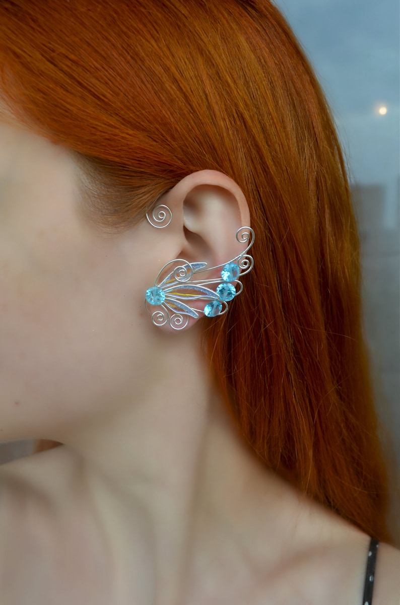 Fairy ear cuff earring Elf ear cuff jewelry No piercing ear Etsy