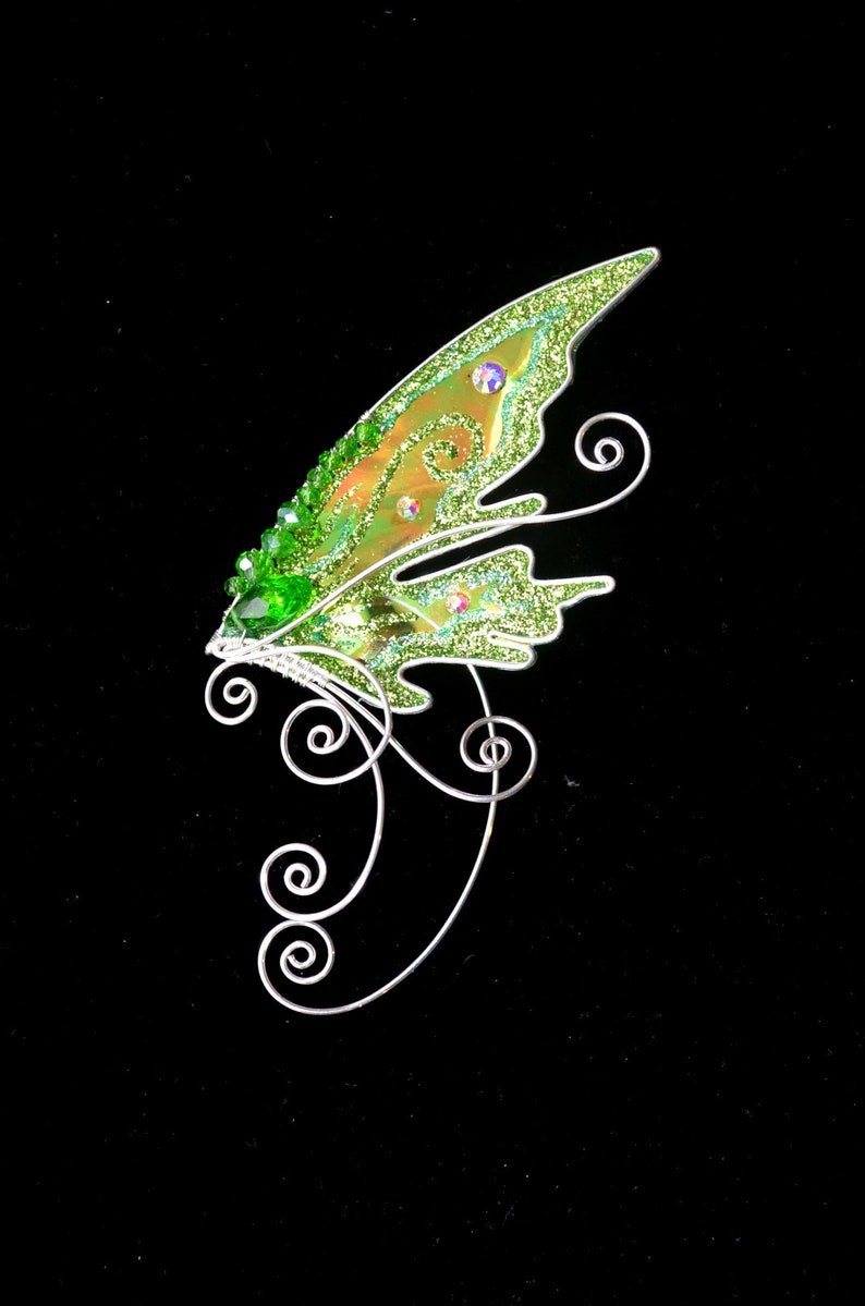 earwrap earcuff Fairy wing ear cuff Elf ear cuff Wing ear cuff Elf ear wrap Fairy ear cuff