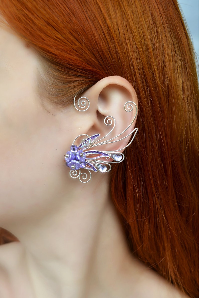 Elf ear cuff Fairy ear cuff jewelry Elven ear wrap | Etsy