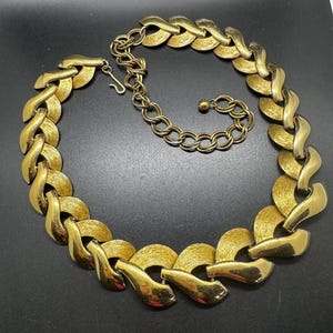 Vintage Gold Ton Gliederkette