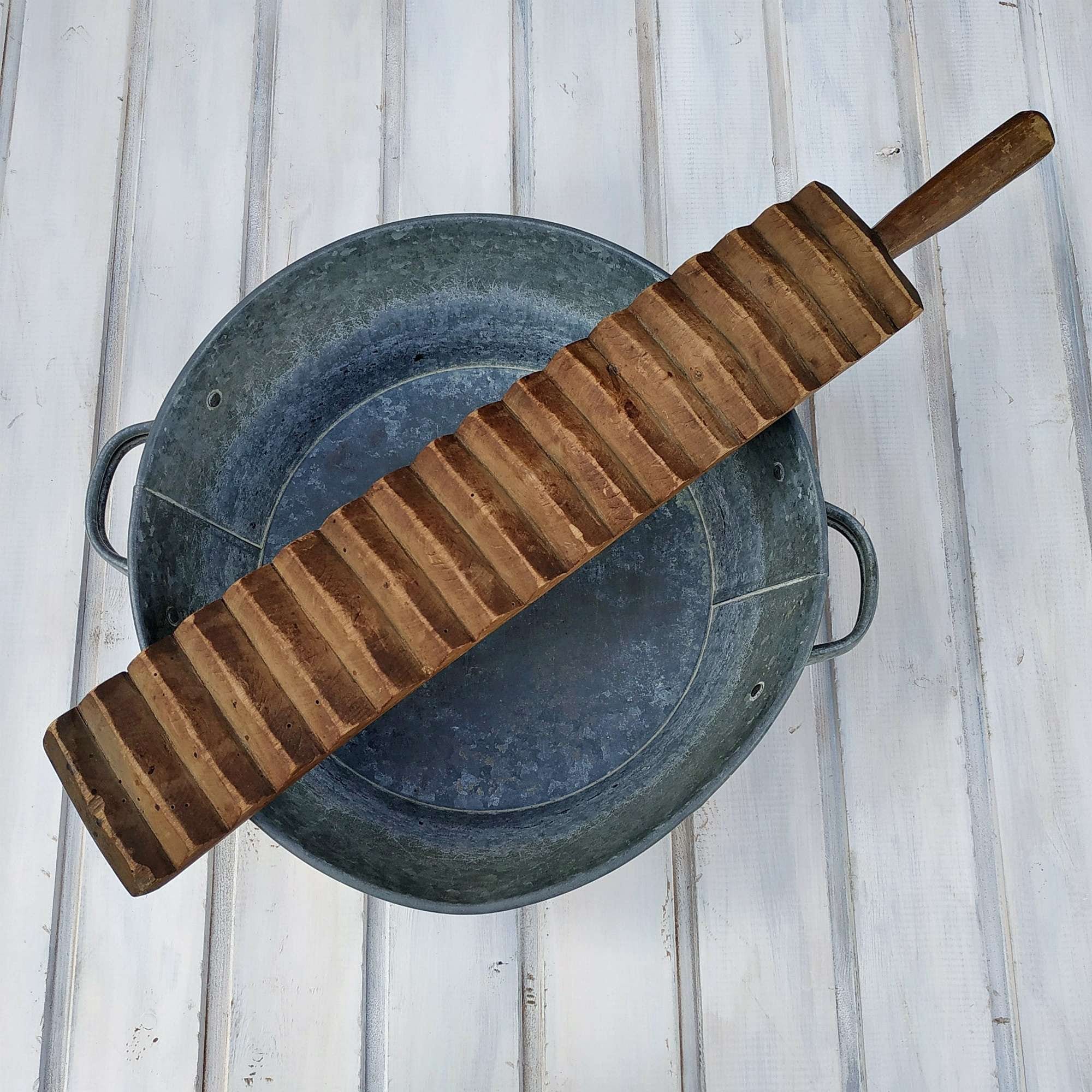 Hand washboard vintage Antique primitive carved wooden Etsy